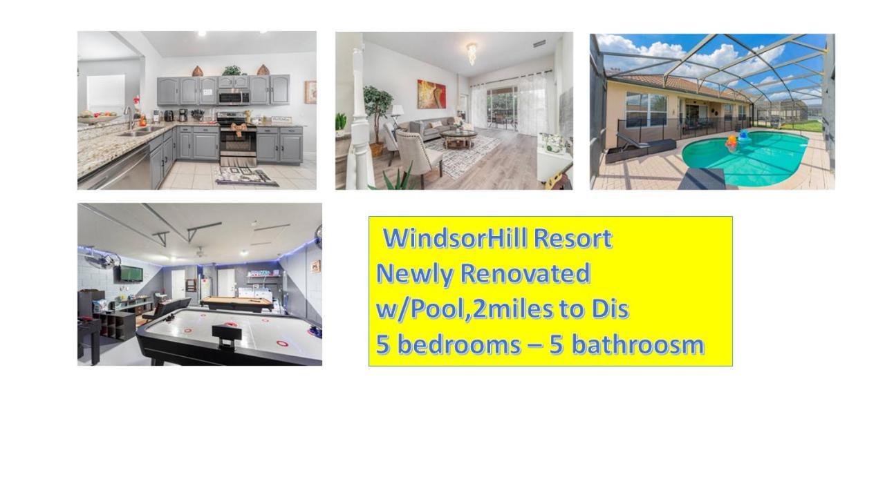 Windsor Hill Cheerful Villa W Pool 2Miles To Dis Orlando Ngoại thất bức ảnh